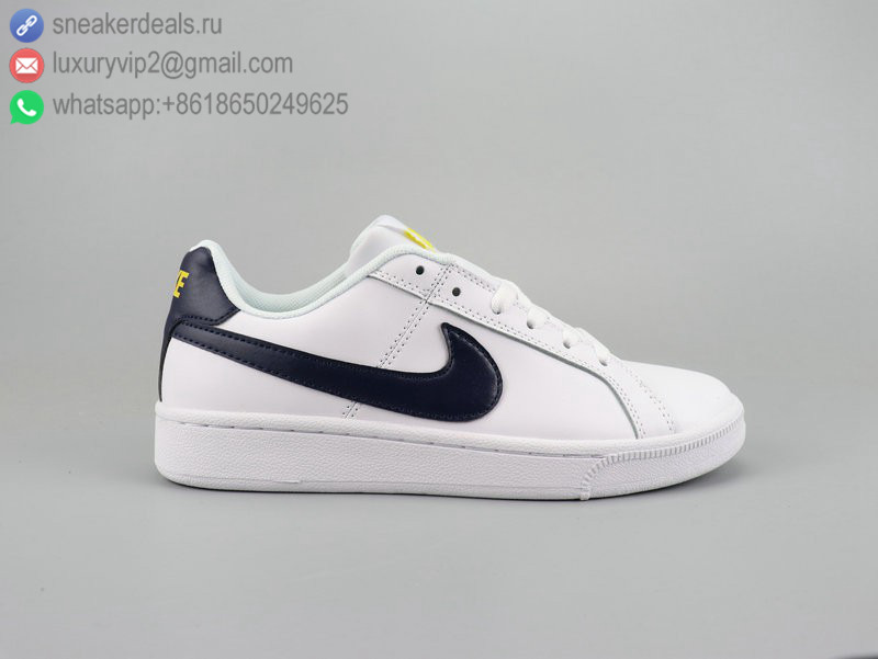 NIKE TENNIS CLASSIC LOW WHITE BLACK LEATHER UNISEX SKATE SHOES